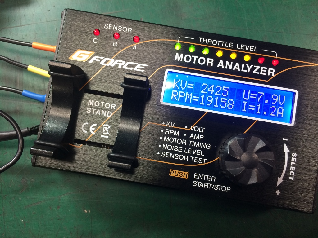 せんのでご╕ ジーフォース Motor Analyzer G0107 はございま